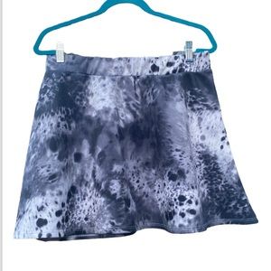 Hibrid & Company Polyester Tie Dyed Skater Skirt